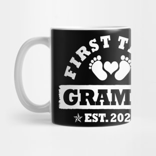 First Time Gramps Est 2022 Funny Father's Day Gift Mug